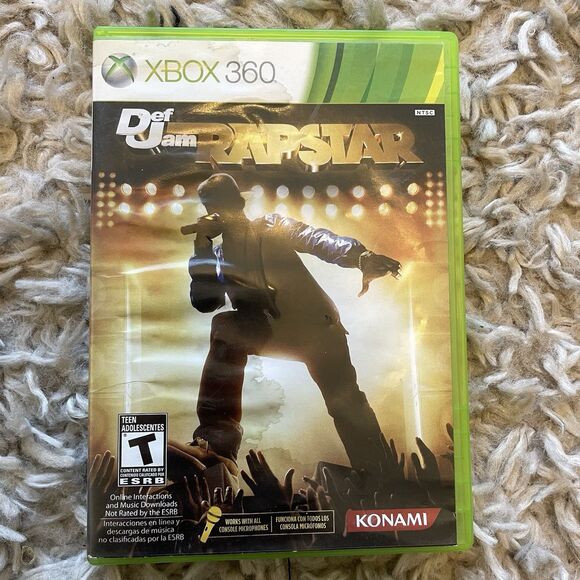 Def Jam Rapstar Xbox 360 Video Game Tested Working - Picture 1 of 4